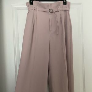 Wide leg dress pants